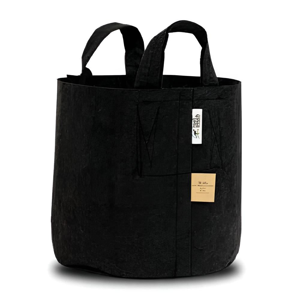 3x ROOT POUCH - Schwarzer Textiltopf 78L