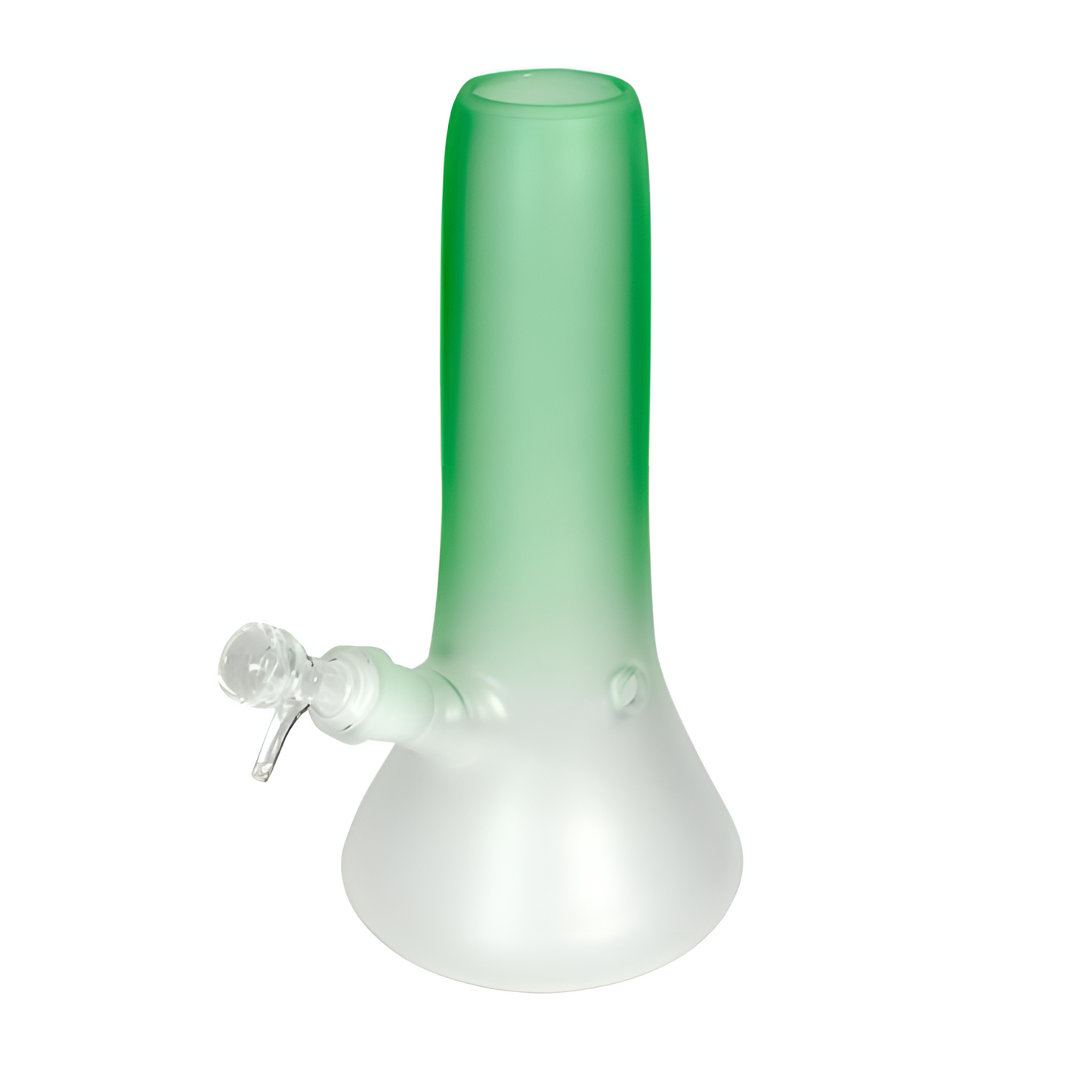 Bong - "Green Rocket Man"; Höhe 26cm; ø 60mm