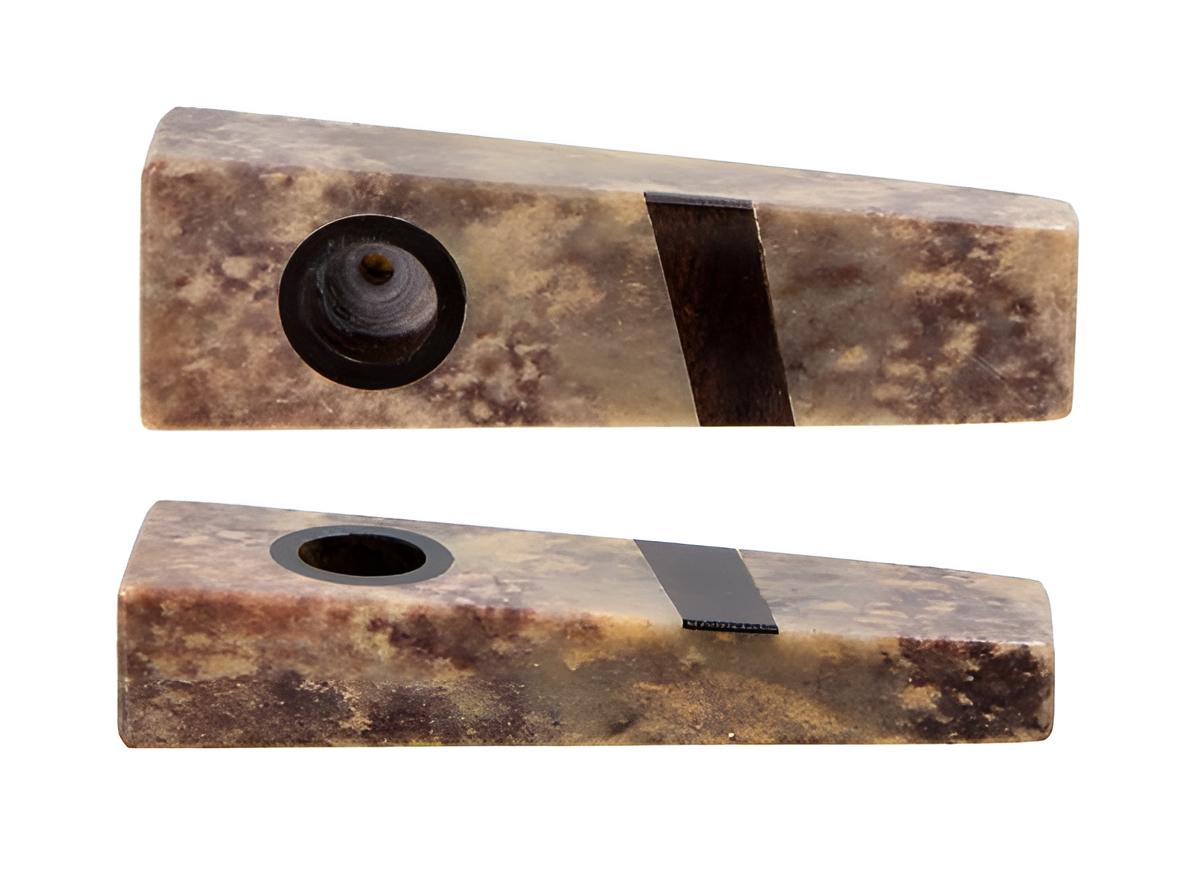 Steinpfeife "Wooden Stripe" 88 mm