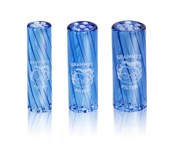 Grannys Glas Vortex Filtertips 3er Set – 8/10/12 mm | Verschiedene Farben