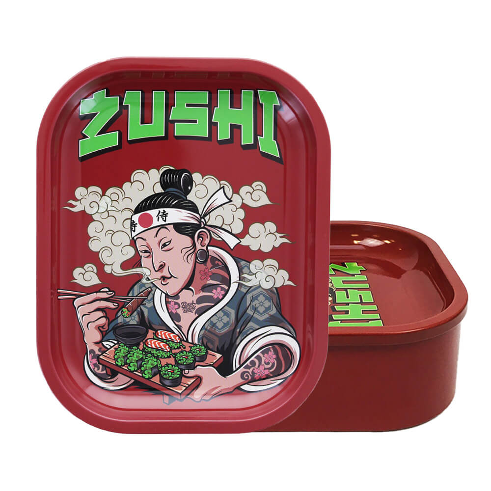 Best Buds Box Rolling Tray mit Lagerung Zushi – Praktisch und Stylisch für Unterwegs