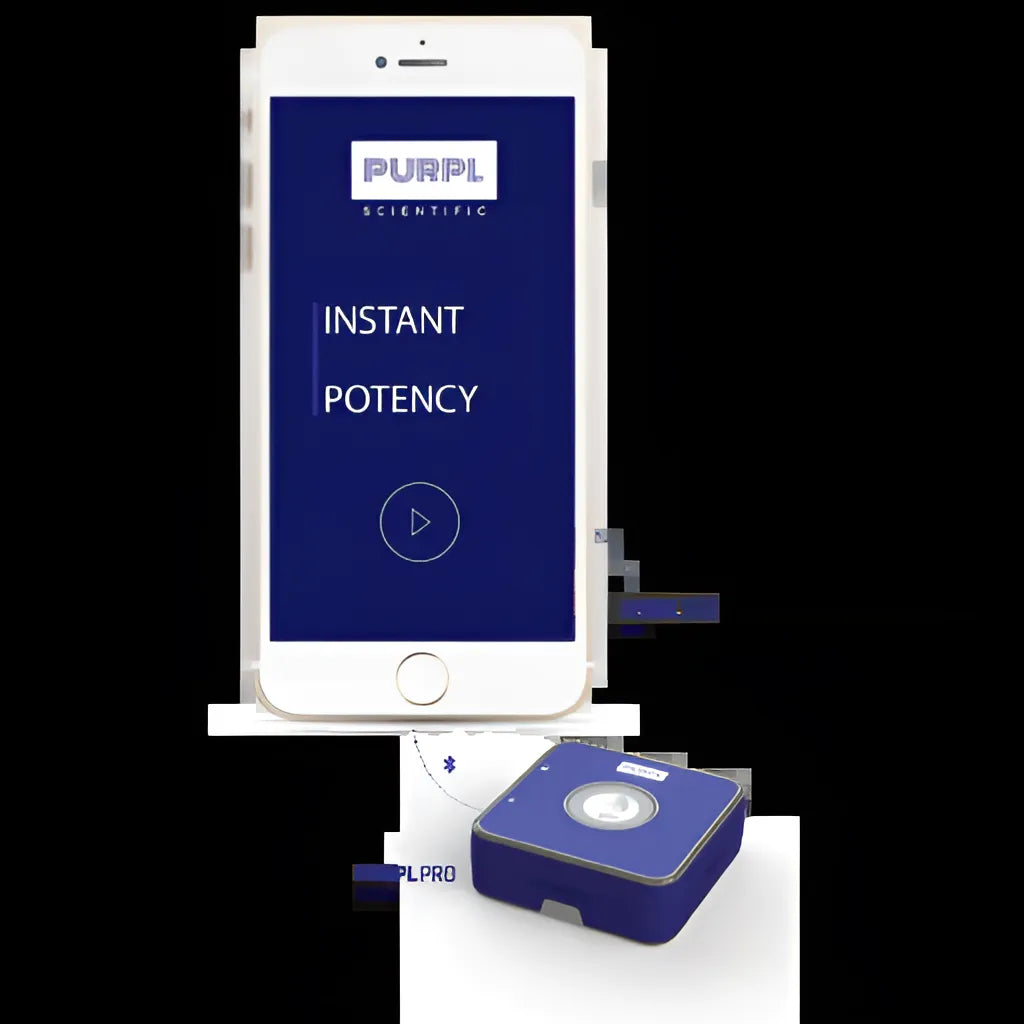Purpl PRO Kit – Mobiles Cannabinoid-Testgerät mit Analyse-App