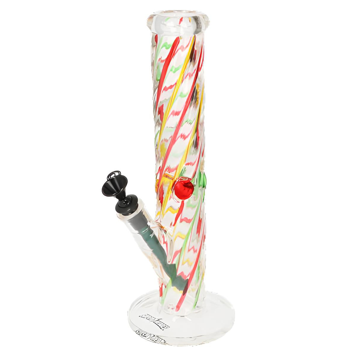 Glasbong Spirale Jamaica Transparent 32 cm