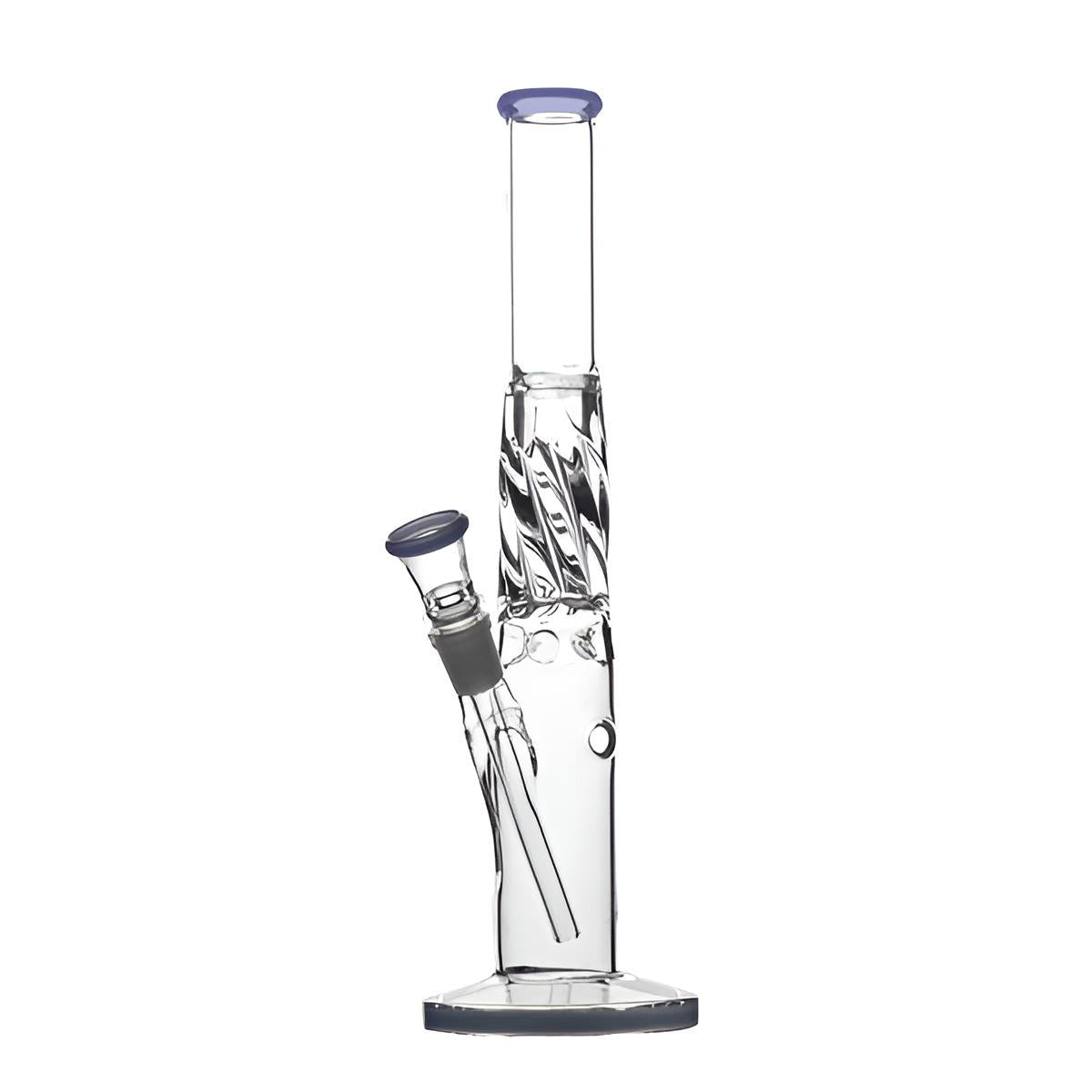 Bong - "Twister"; Höhe 29 cm; Schliff 14,5