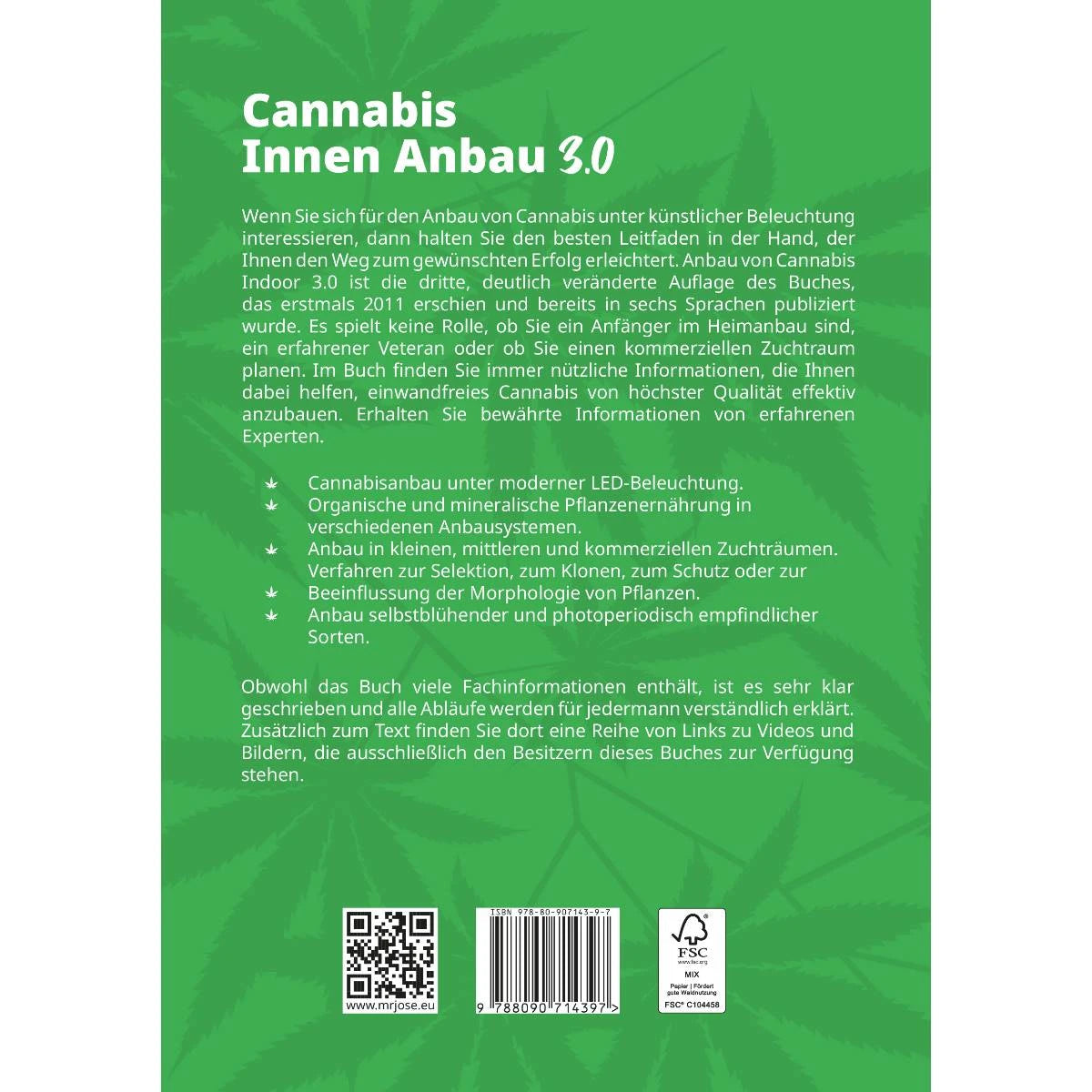 Buch – Cannabis Innen Anbau 3.0 für perfekten Indoor-Hanfanbau