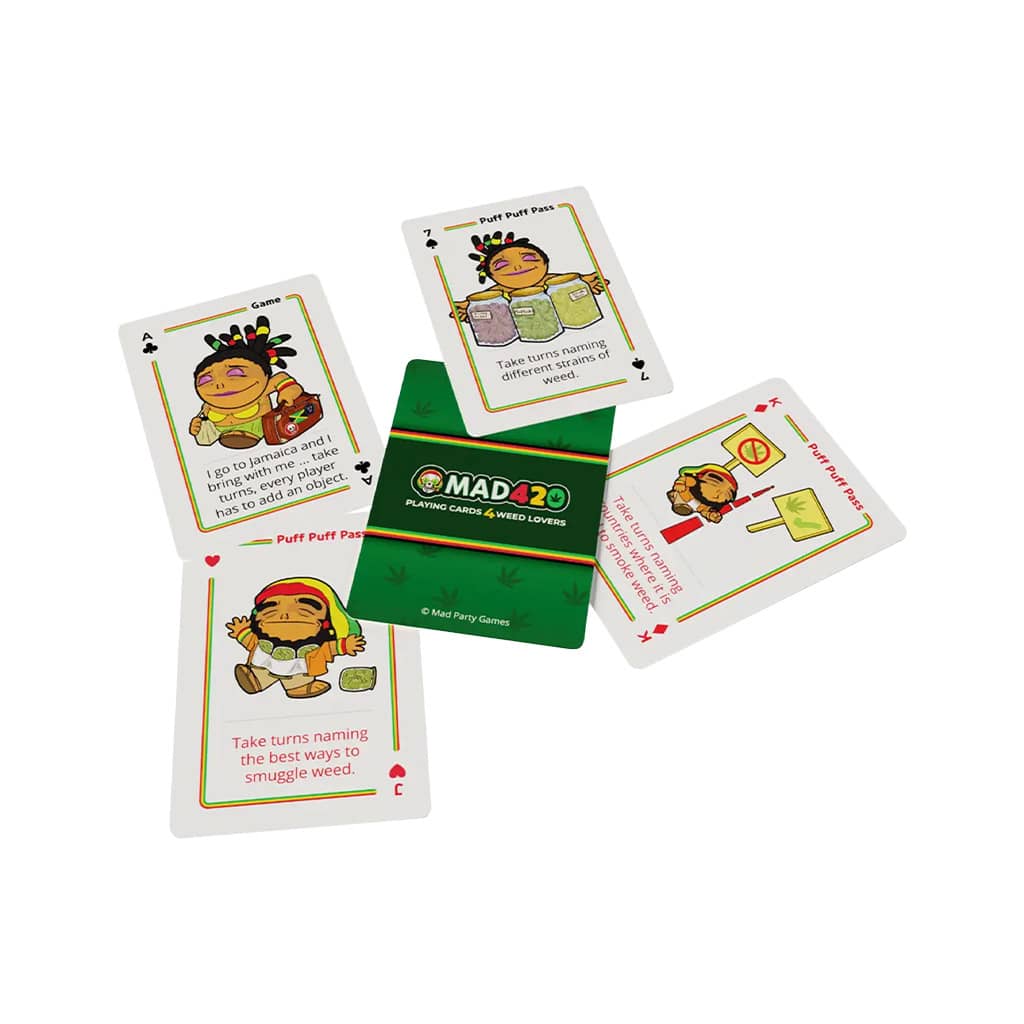 Mad420 Kartenspiel – Dein Cannabis-Kult-Kartenspiel für Spaß und Strategie