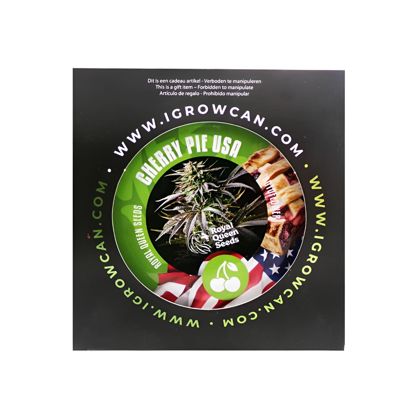 Royal Queen Seeds Cherry Pie USA iGrowCan Growing Kit