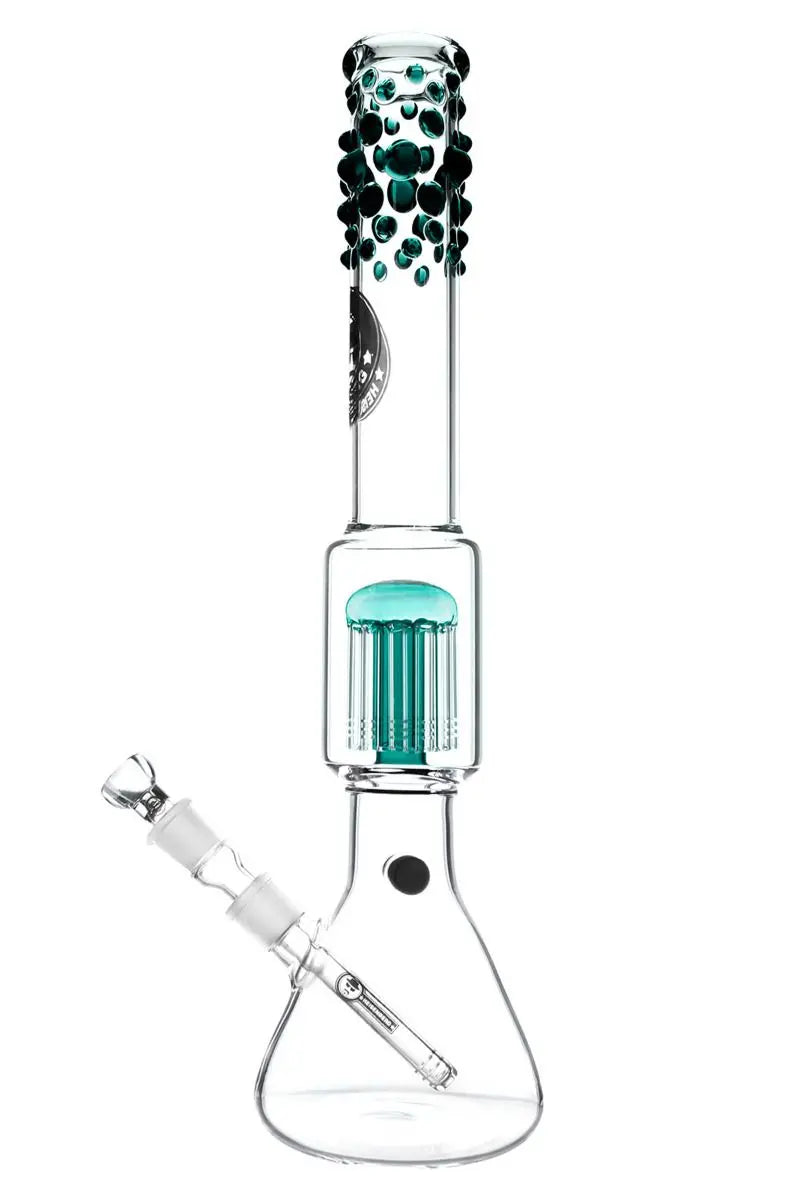 Heisenberg Beaker Bubble 12 Arm Perc Darkgreen