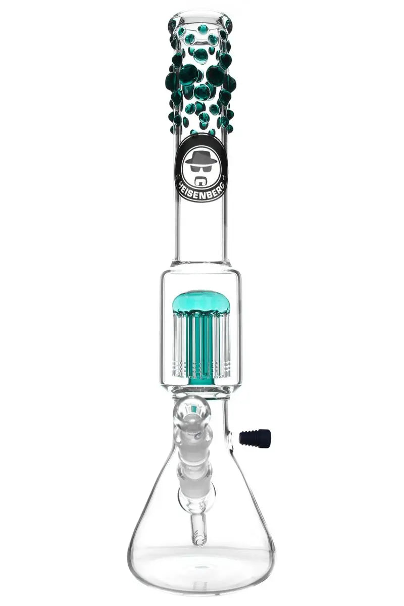 Heisenberg Beaker Bubble 12 Arm Perc Darkgreen