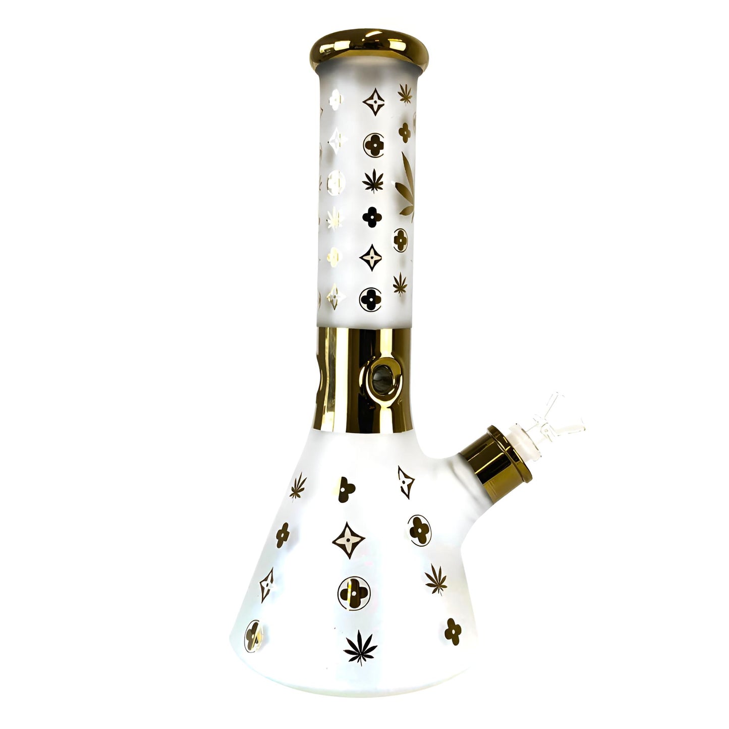 Weed Vuitton Bong Classy Glass Gold 32cm