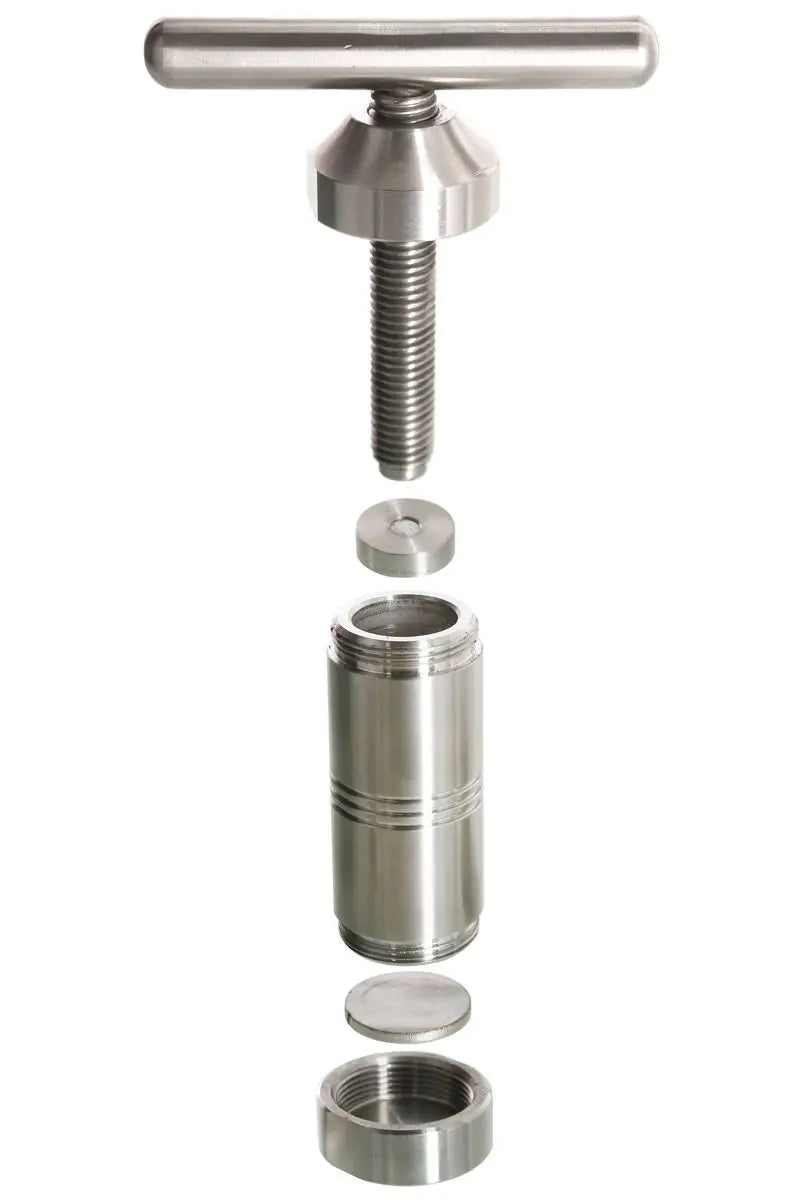 Kompakte Handpresse für Perfekte Pflanzentaler