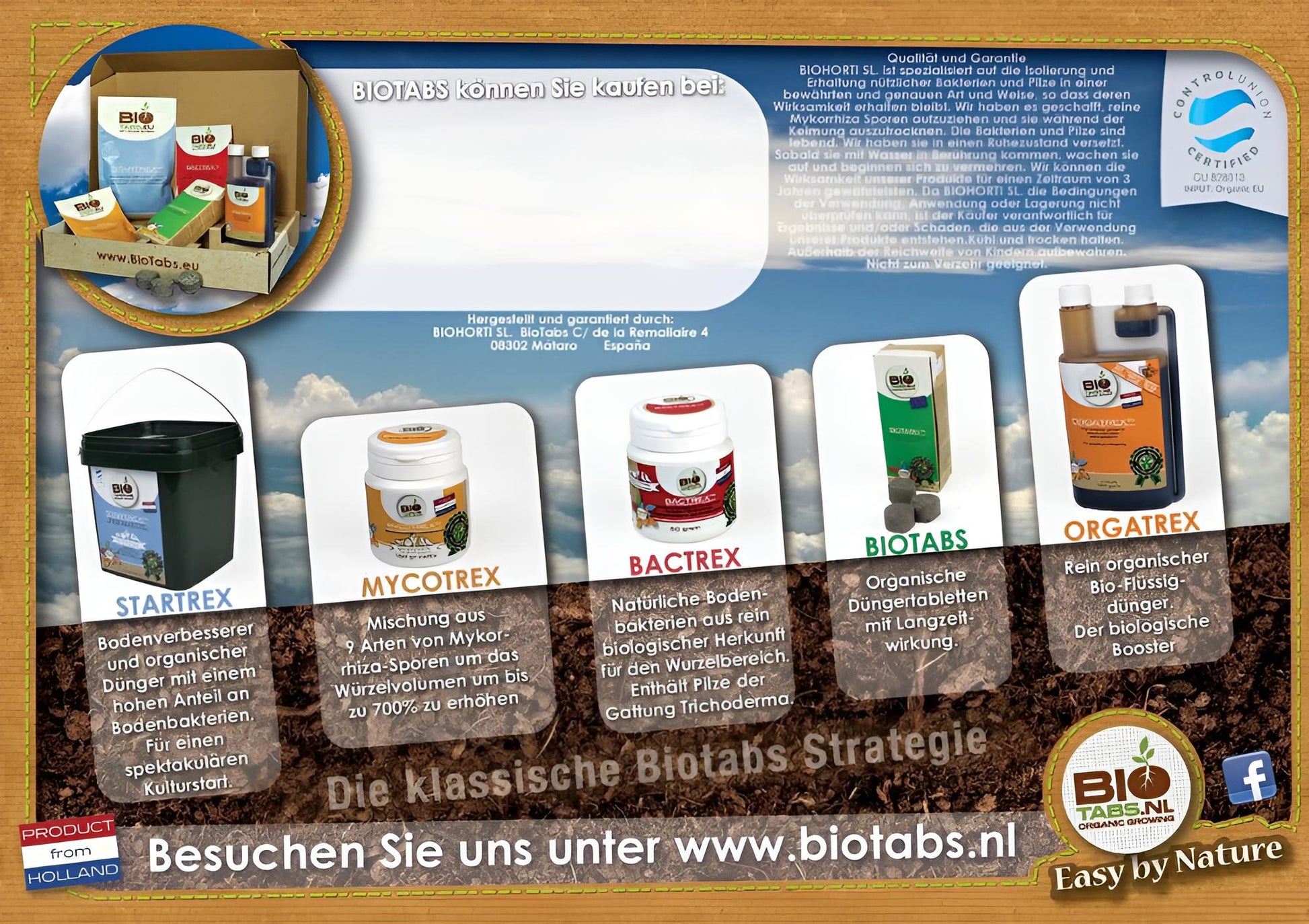 Startrex Mycotrex Bactrex Biotabs Orgatrex