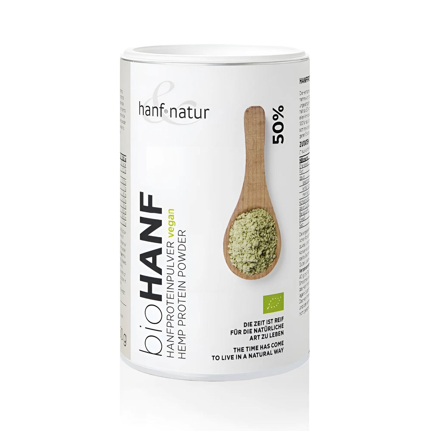 Bio Hanf Protein Pulver – 450g mit 50% Eiweiß, Bioland-Qualität