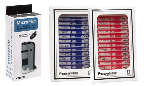 Mikroskop Carson für Smartphone 250x