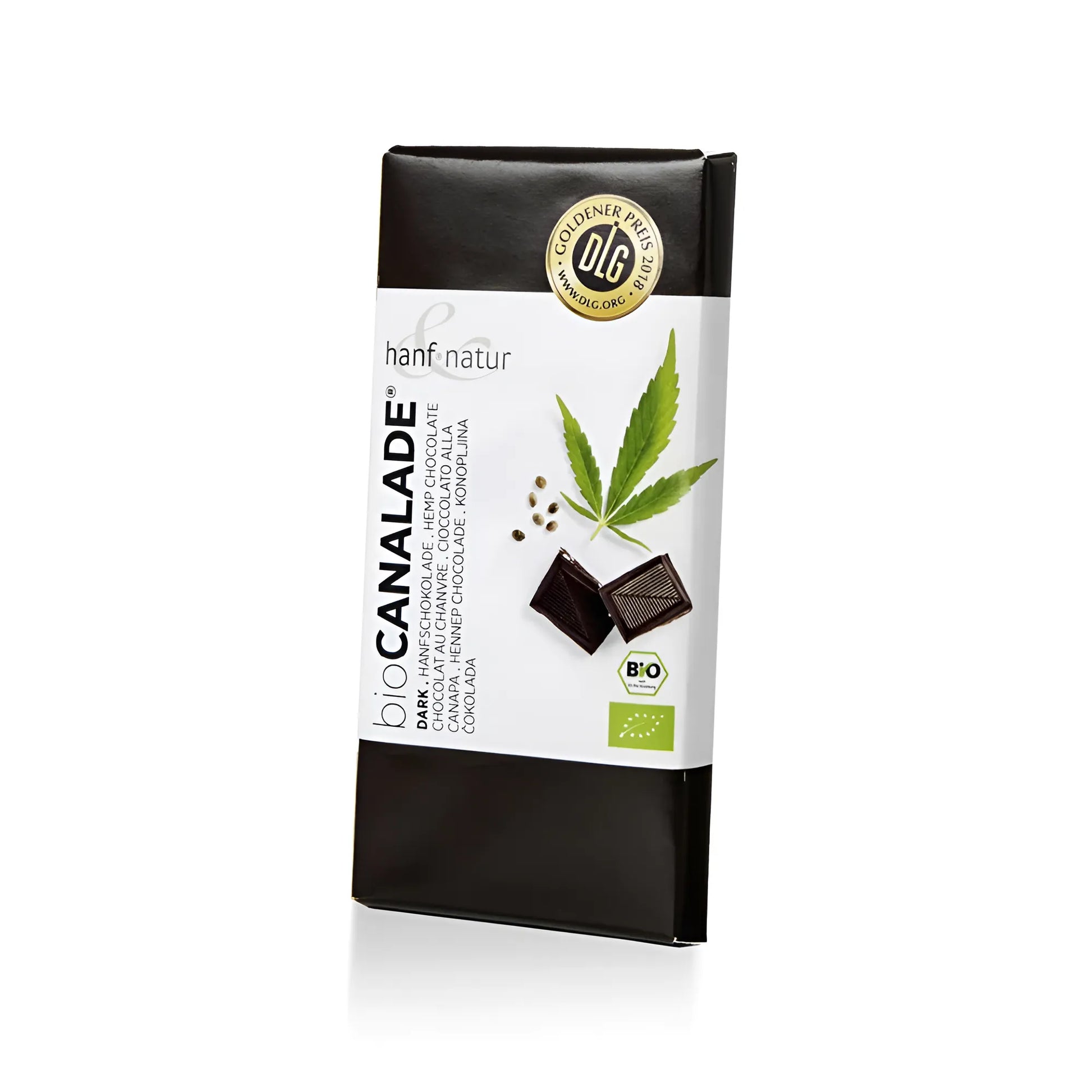 Canalade Zartbitterschokolade – 100g Bio-Hanf