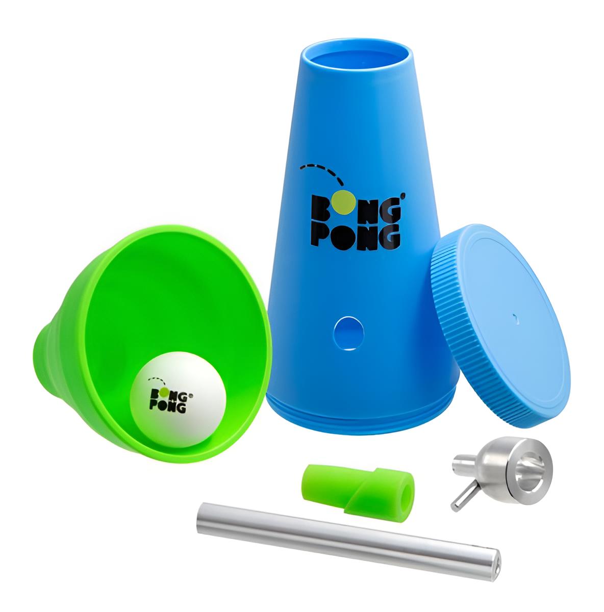 Bong Pong Partyspiel – Komplettset mit 6 Bongs