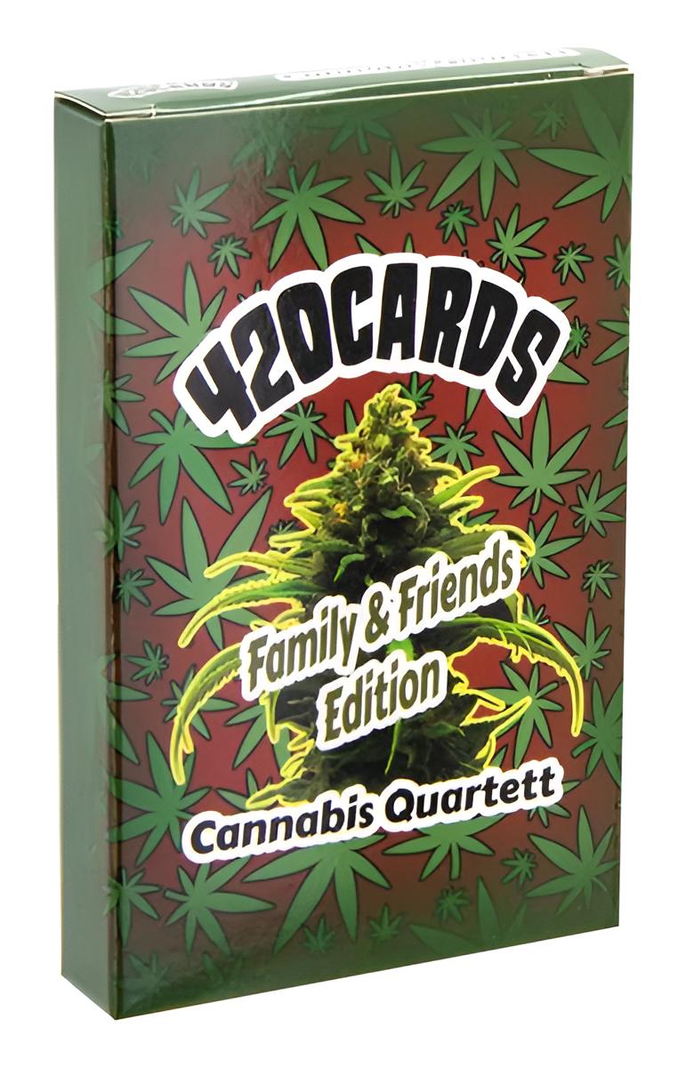 420Cards "Das Cannabis-Quartett" – Family &amp; Friends Edition