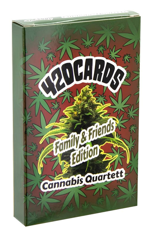 420Cards "Das Cannabis-Quartett" – Family &amp; Friends Edition