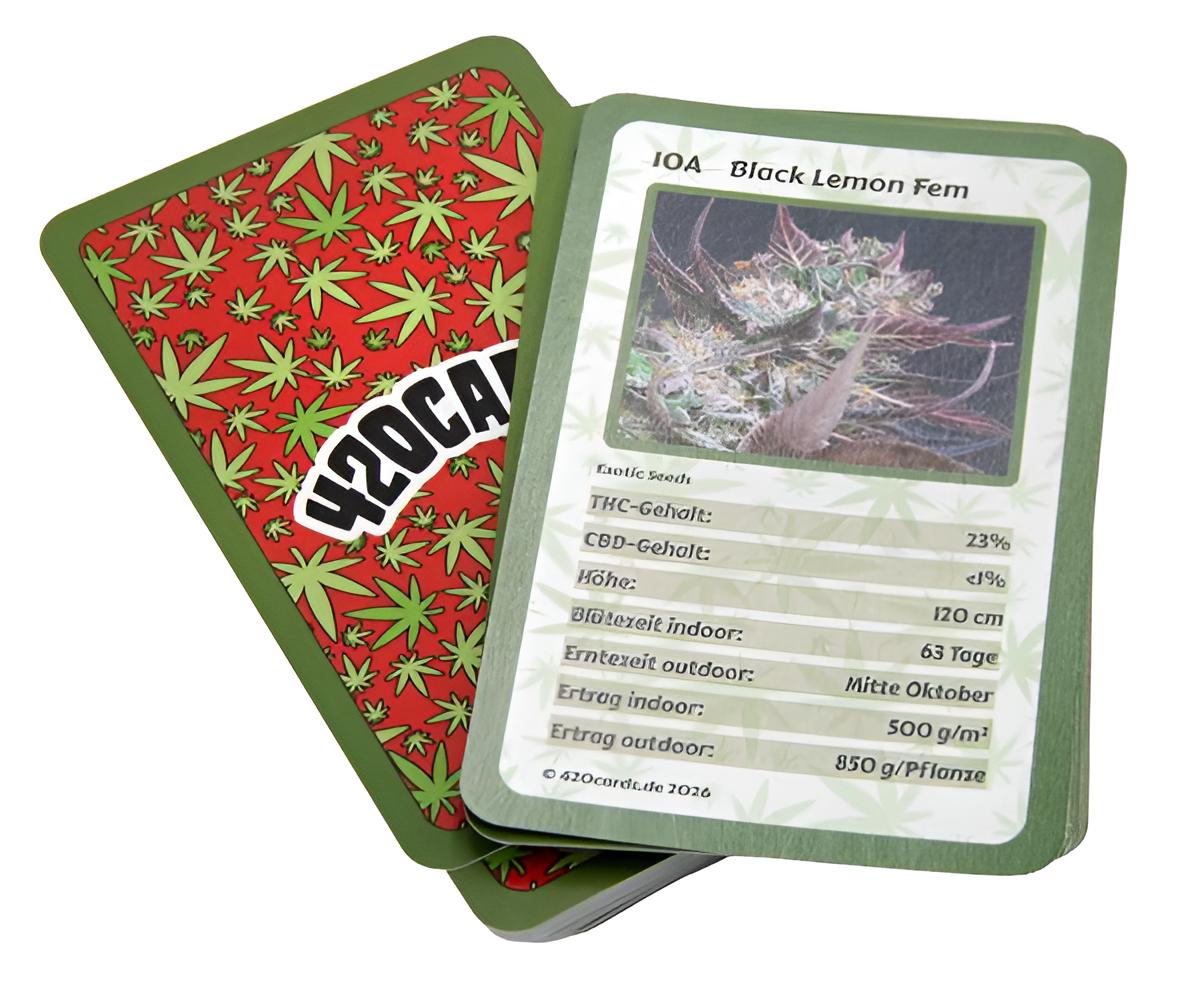 420Cards "Das Cannabis-Quartett" – Family &amp; Friends Edition