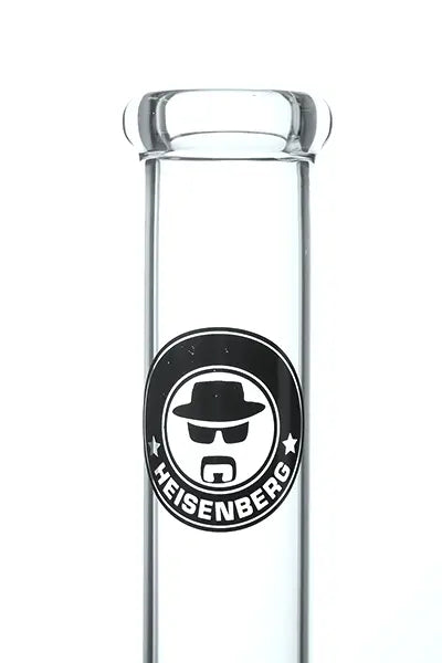 Heisenberg Twister Beaker Bong 45cm Nahaufnahme Mundstück