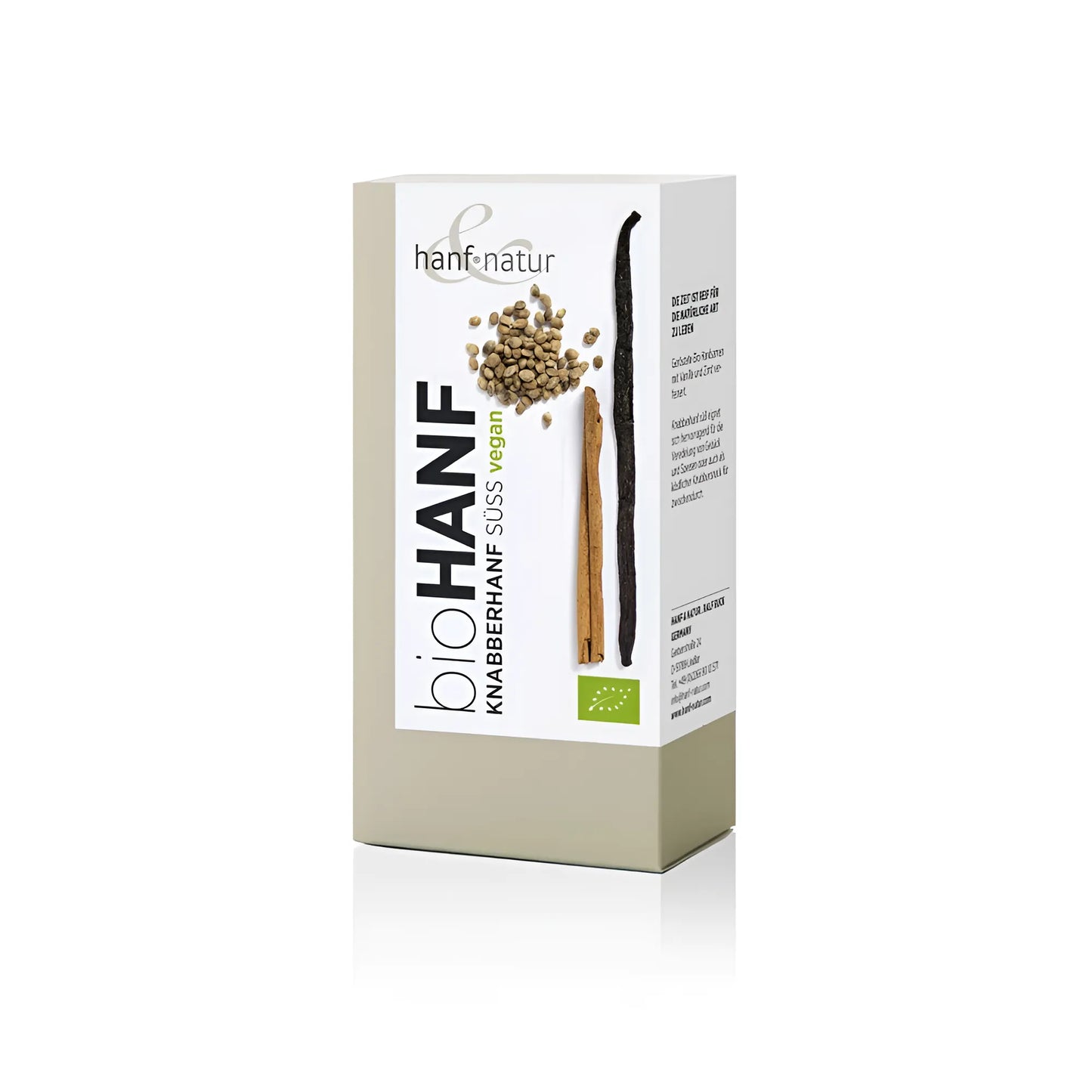 Knabberhanf Süß – 250g Bio-Hanfsamen