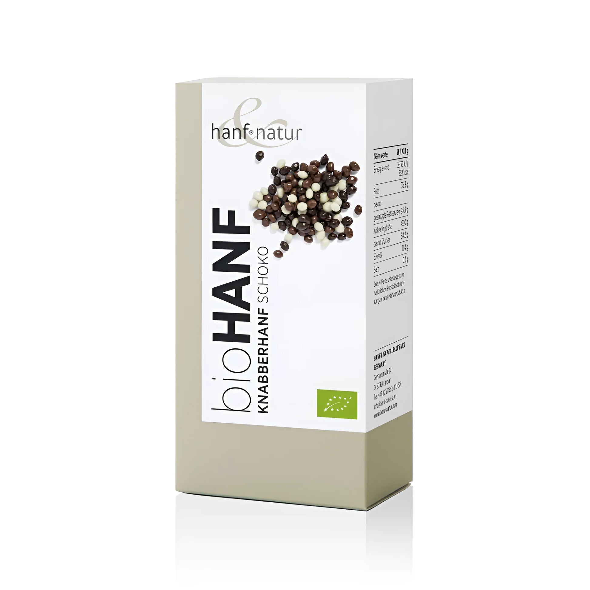 Knabberhanf Schoko – 250g Bio-Hanfsamen