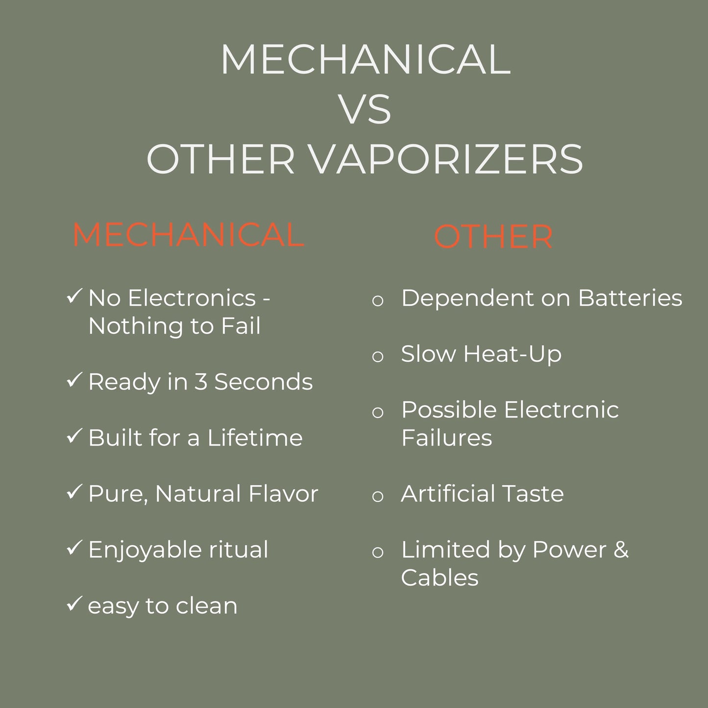 Vapman Click Vaporizer aus massivem Apfelholz