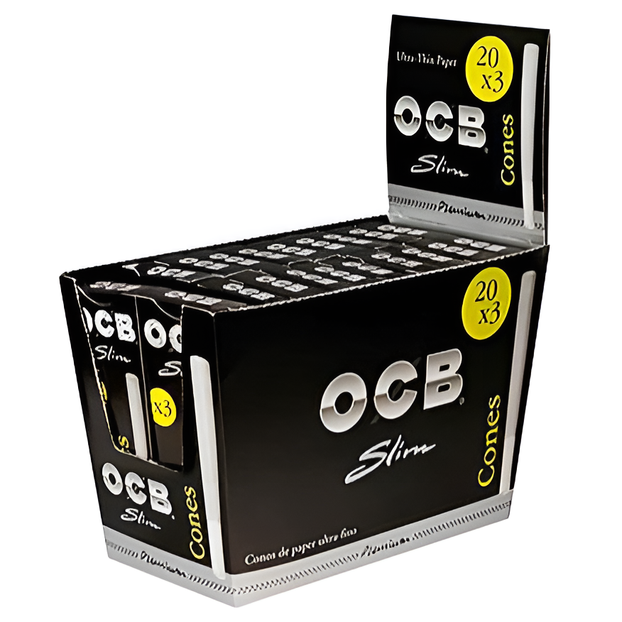 OCB Cones Schwarz Premium Slim