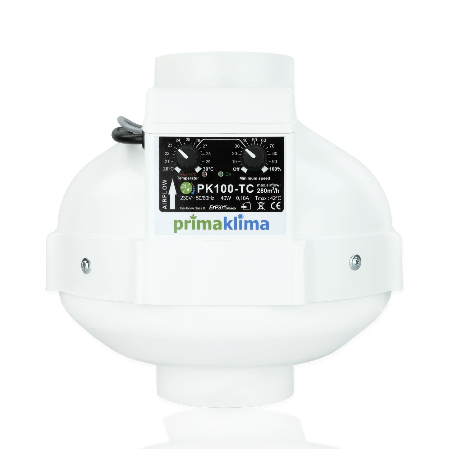 primaklima PK100-TC Temperatur geregelt – 280 m³/h