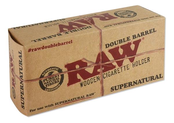 RAW Doppel Rohr Holz