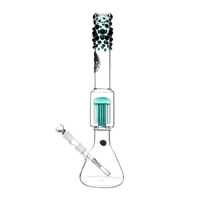 Heisenberg Beaker Bubble 12 Arm Perc Darkgreen