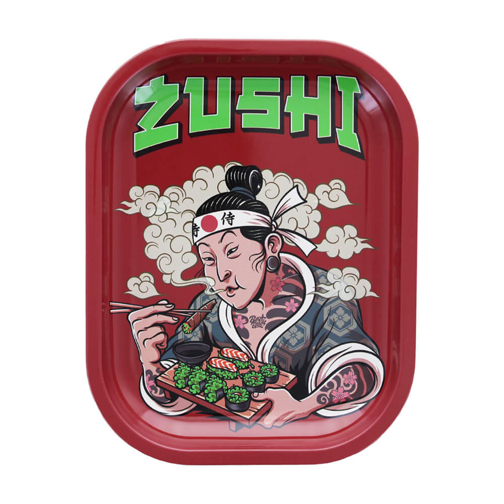 Best Buds Box Rolling Tray mit Lagerung Zushi – Praktisch und Stylisch für Unterwegs
