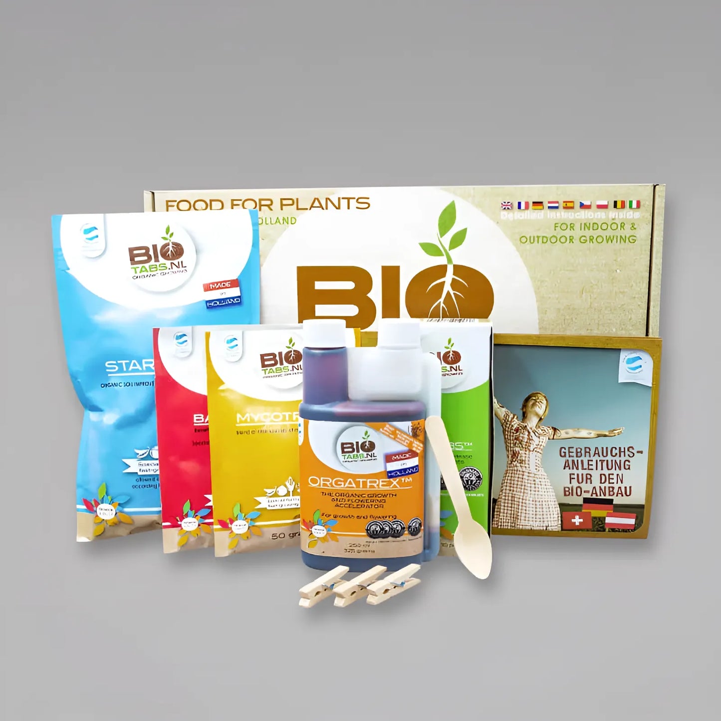 BioTabs Starterbox – Anwendungsfreundlicher organischer Langzeitdünger für 5–10 Pflanzen