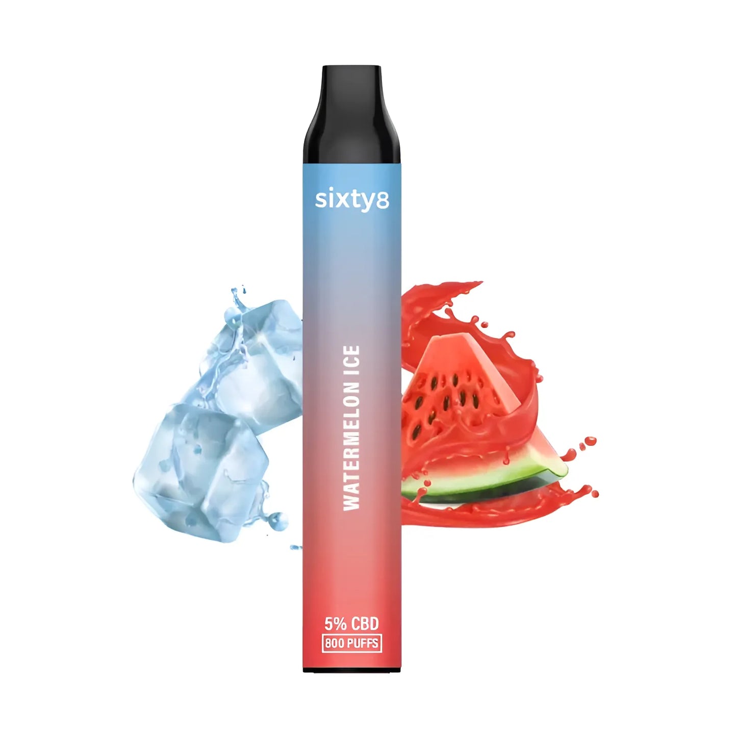 Vape Sixty8 Watermelon Ice CBD 5% – Frische Entspannung
