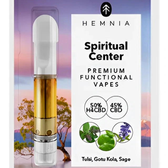 Vape Kartusche - Hemnia - H4CBD ,CBD, Tulsi, Gotu kola, Salbei, 1 ml