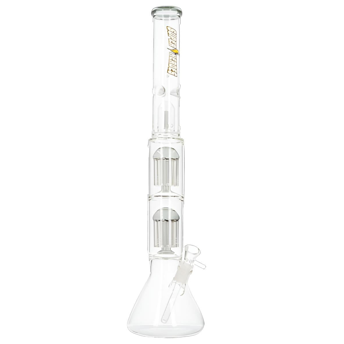 Bong - "Super Hero" Ice+Percolator, Höhe 58,5cm; Ø 4,6cm, Schliff 18