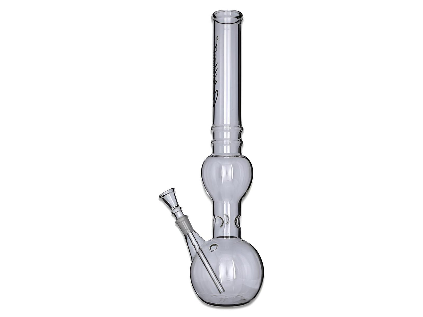 Chillout Glasbong – 40 cm, Ø 4 cm in Transparent