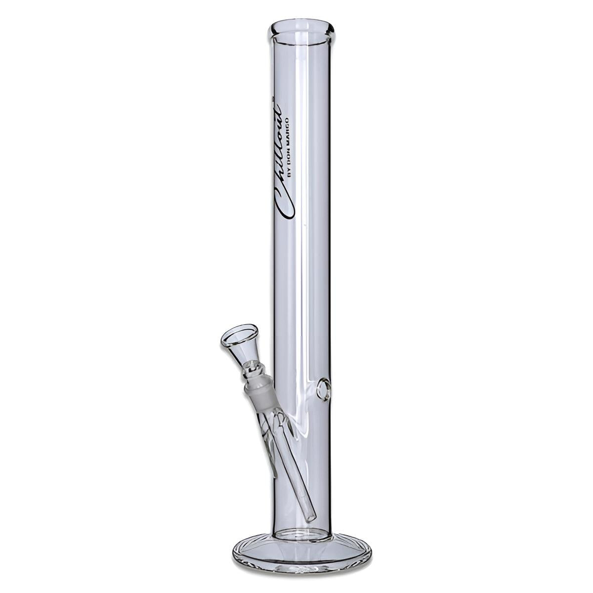 Chillout Glasbong – 45 cm, Ø 5 cm in Transparent