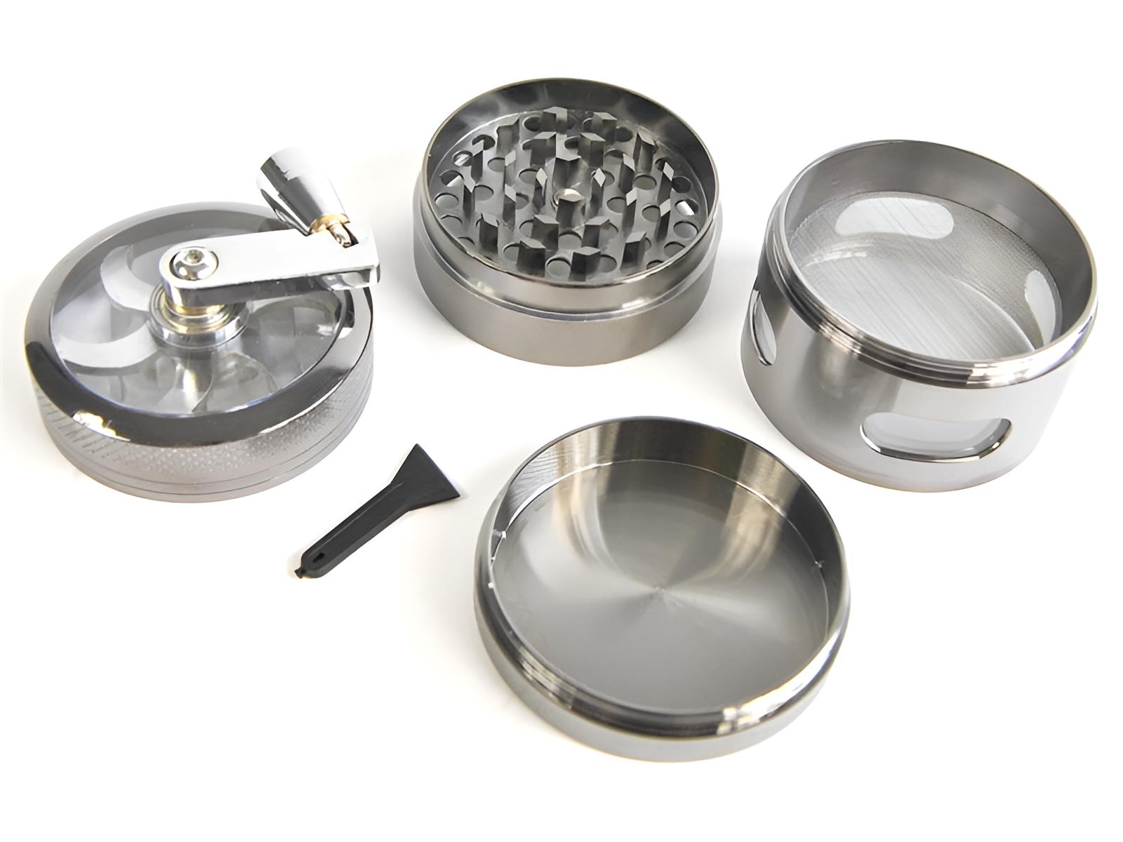 Kurbelgrinder alle Teile einzeln