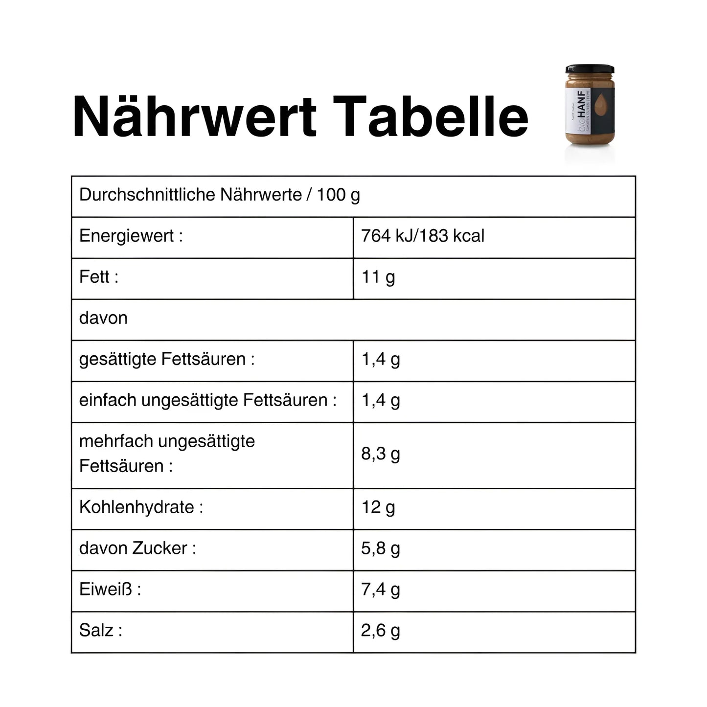 Brotaufstrich - Hanf & Natur - Tomaten Oliven