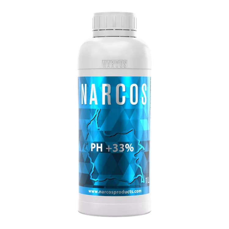 Narcos pH+ 33% – Hochkonzentrierter pH-Regulator für optimale Nährstoffaufnahme