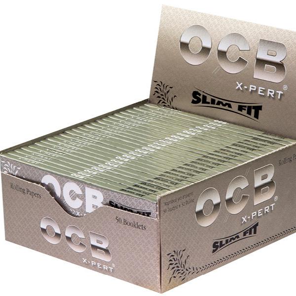 OCB X-Pert Slim Fit 50 Hefte – Ultradünne King Size Papers