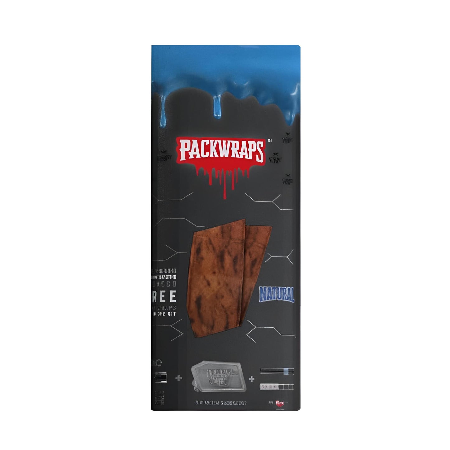 Packwraps 2x Blunt + Glass Tips + Trays